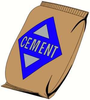 bag of cement