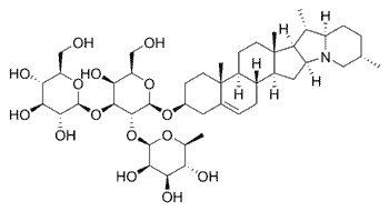Solanine_chemical_structure