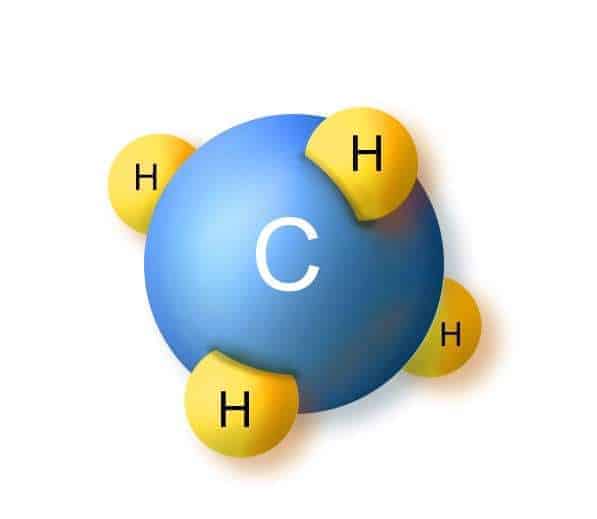 methan molecule