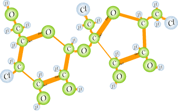 Sucralose Chemical Structure